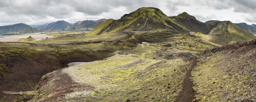 Green Landmannalaugar - Iceland - 2014