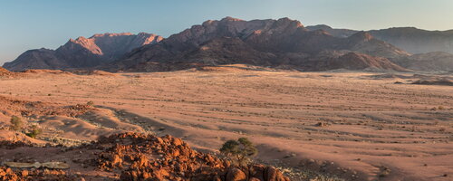 Brandberg at sunset - Damaraland - Namibia - 2015