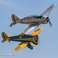 Boeing P-26A Peashooter & Seversky AT-12 Guardsman