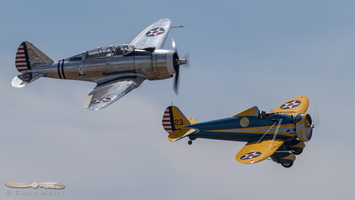 Boeing P-26A Peashooter & Seversky AT-12 Guardsman