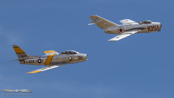 Korea enemies : North American F-86F Sabre & MiG-15bis Fagot