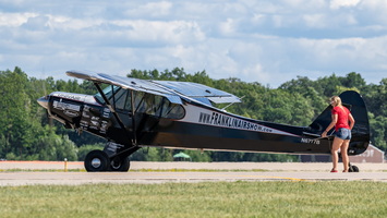 Kyle Franklin flying the Super Cub