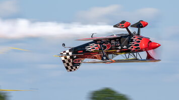 Skip Stewart flying Prometheus