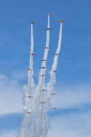 NAA T-6 formation flight