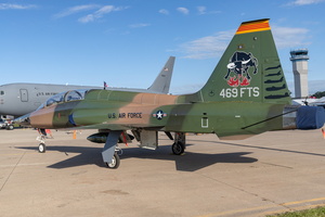 Northrop T-38C Talon 66-4343 from 469th FTS, Sheppard AFB, TX, in South East Asia delivery 