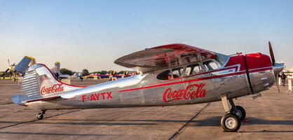 CESSNA 195 « COCA-COLA », F-AYTX, 7496