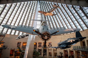USMC Museum atrium