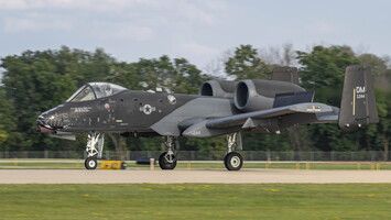 Republic A-10C c/n A10-0594 355th WG 80-0244 Black Mamba