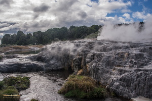 Te Puia geothermals 