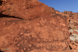 Rock encravings at Twyfelfontein