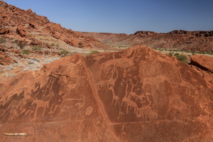 Rock encravings at Twyfelfontein