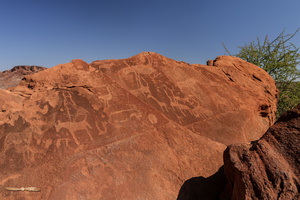 Rock encravings at Twyfelfontein