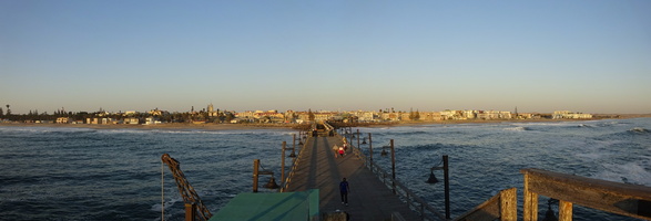 Swakopmund from the Jetty bridge