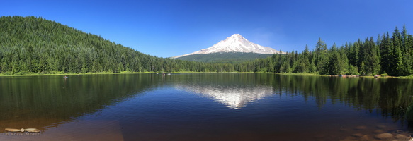 Mount Hood from Trillium Lake - Click to zoom !