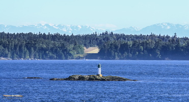 San Juan with Olympic range in the background