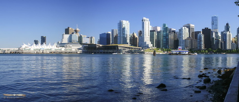 Downtown from Stanley Park - Click to zoom !