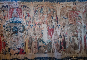 Baptisme of the Christ - Flamish Tapestry XVIth century