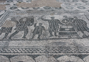 Mosaic in the Hall of the Grain Measurers