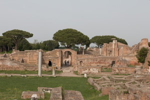Via dei Fori and Baths of the Forum