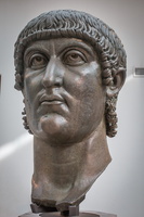 Colossal head of Constantine the Great