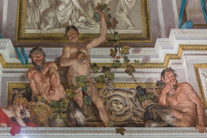 Ceiling of the Silene room by Marchetti (18th AD)