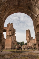 Tepidarium & Caldarium from the Natatio