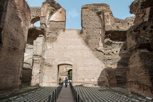 Mosaic of west gymnasium