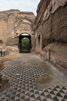 Mosaic of east gymnasium