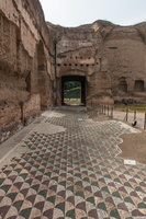Mosaic of east gymnasium