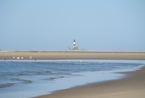 Lighthouse near Pelican Point, Walvis Bay