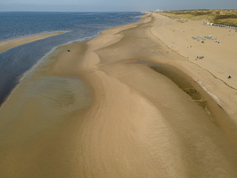 North sea beach near Noordwijk
